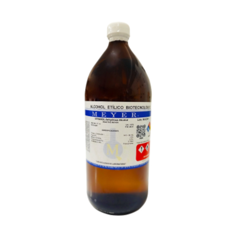 Alcohol Etílico Anhidro Biotecnológio 1L